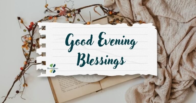 Good Evening Blessings