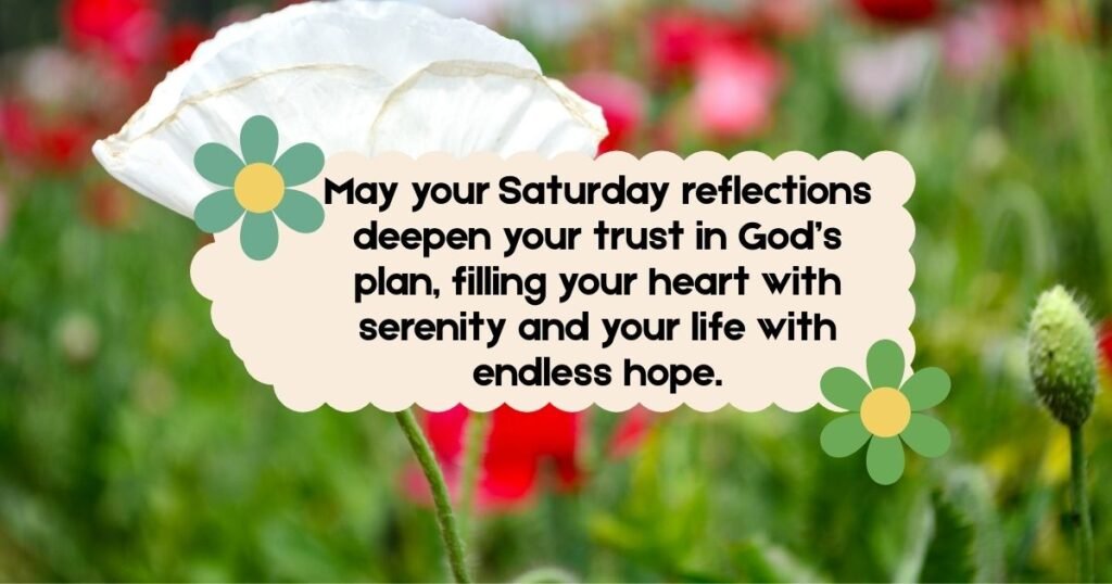 Inspiration Saturday Blessings