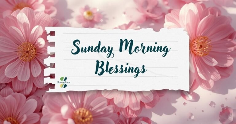 Motivational Sunday morning blessings