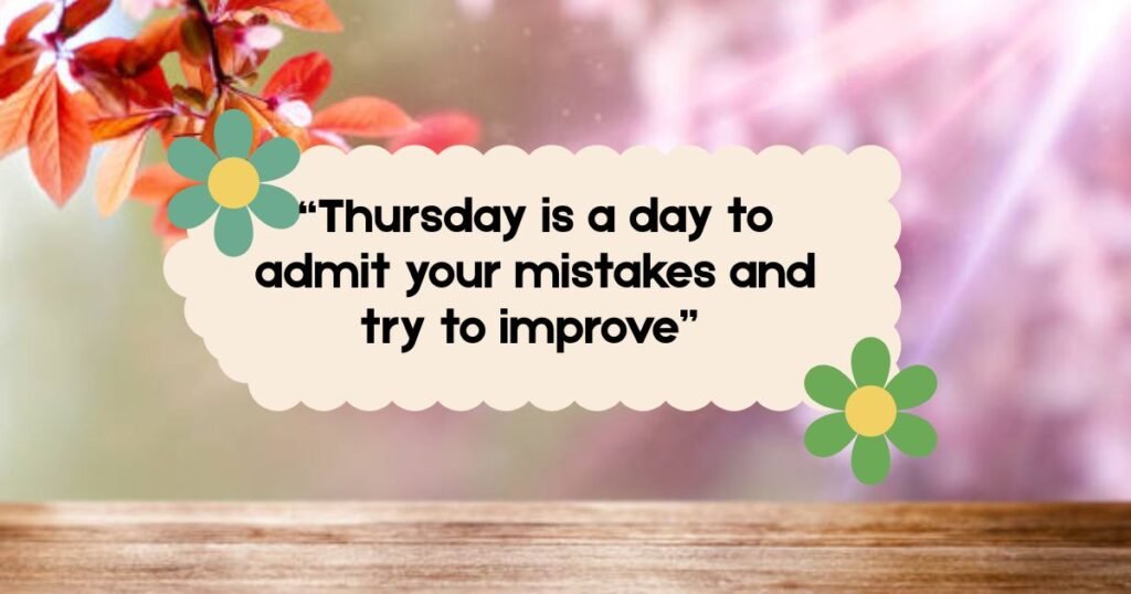 Thursday Inspirational Quotes