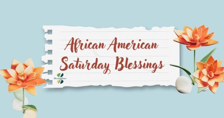 african american saturday blessings
