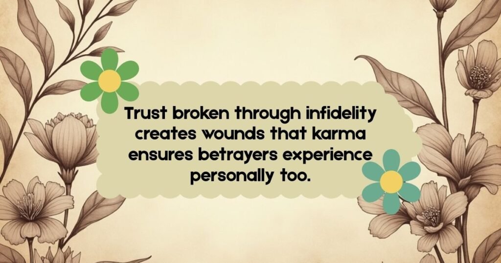 betrayal karma cheating quotes