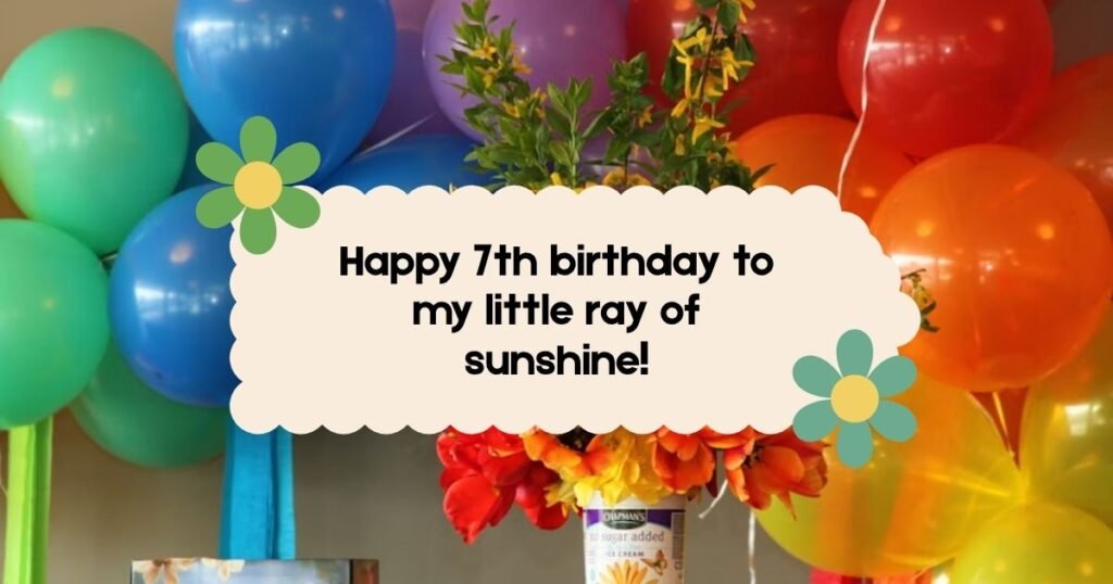 7th Birthday Wishes Grandparents