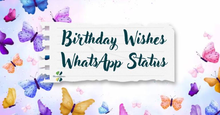 Birthday Wishes WhatsApp Status