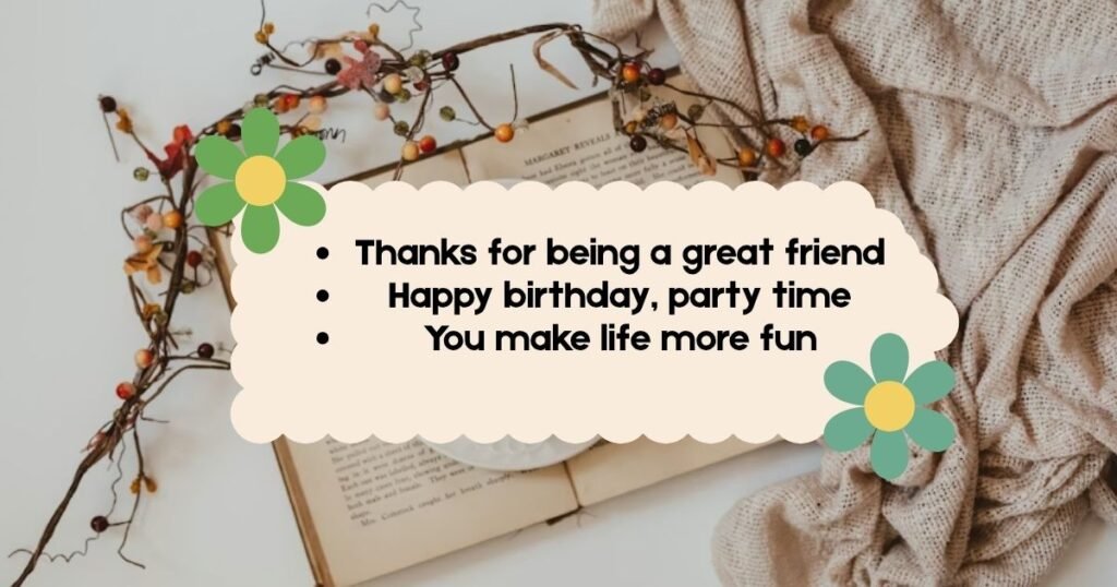 Birthday Wishes from Friends