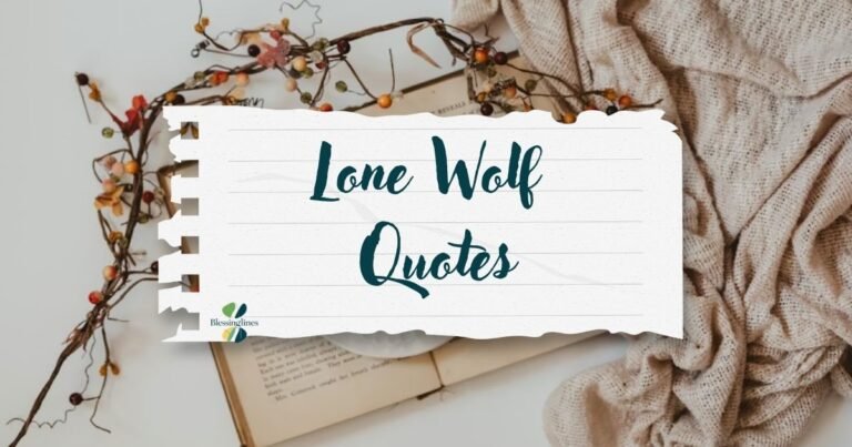 Lone Wolf Quotes