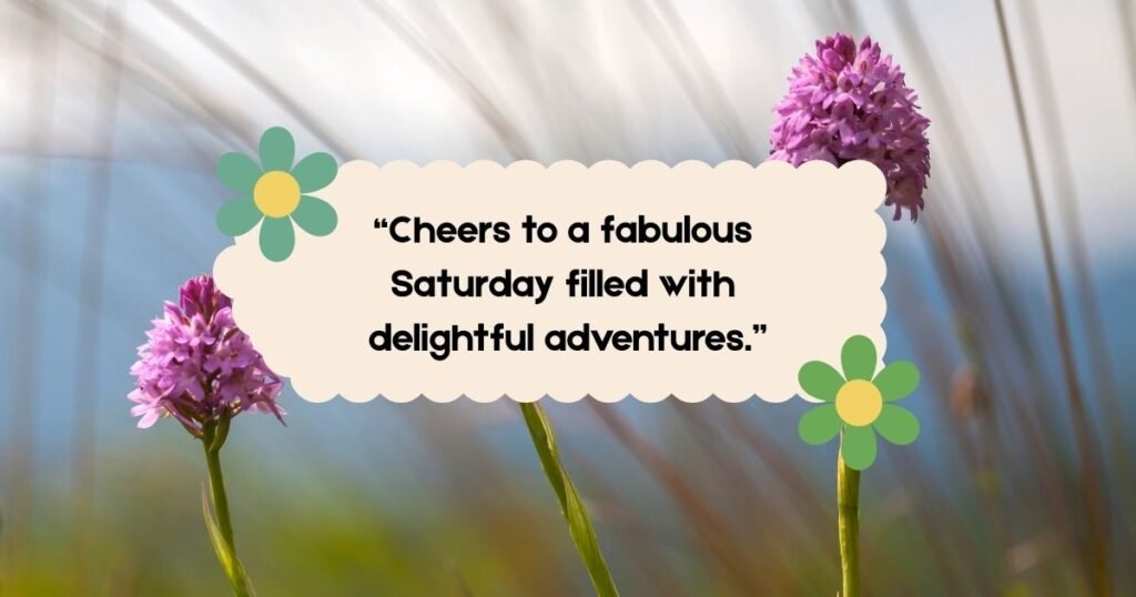 Saturday Positive Quotes