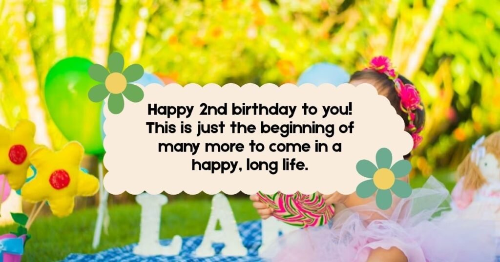Son Second Birthday Wishes
