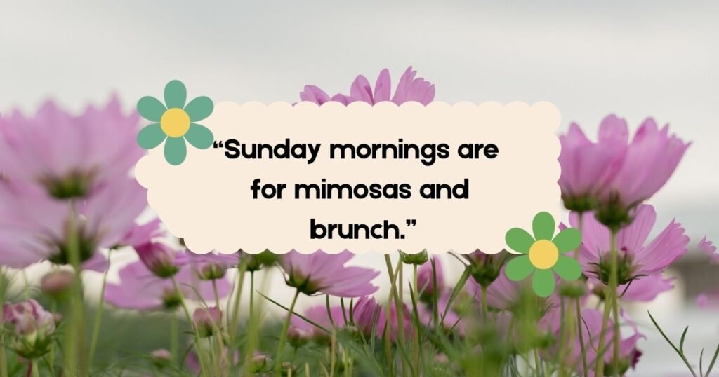 Sunday Morning Quotes
