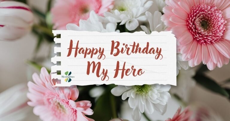 happy birthday my hero