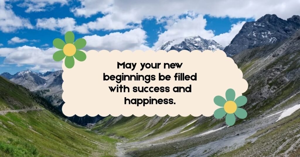 Inspirational Wishes for Beginnings