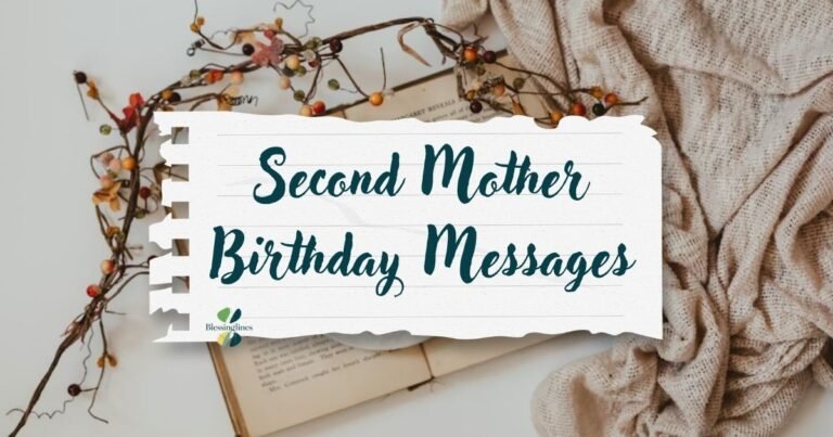 Second Mother Birthday Messages