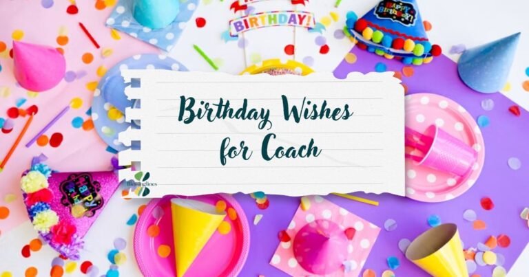 Birthday Wishes for Coach