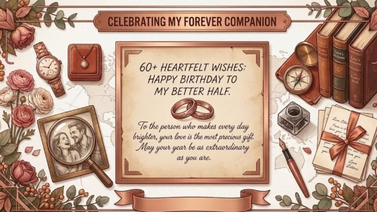 Happy Birthday To My Better Half