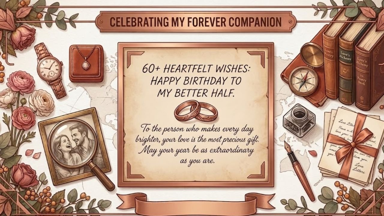 Happy Birthday To My Better Half