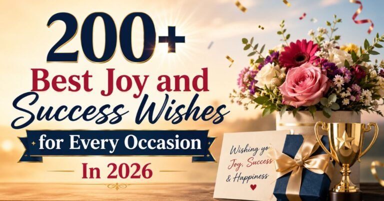 Joy and Success Wishes