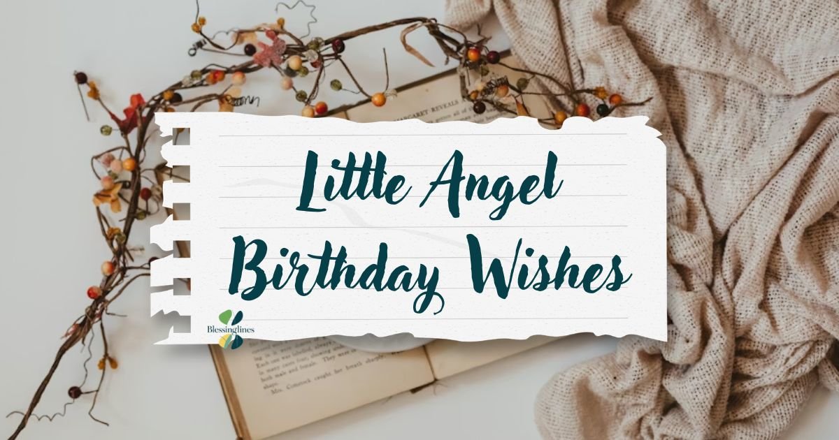 Little Angel Birthday Wishes