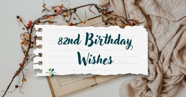 82nd Birthday Wishes