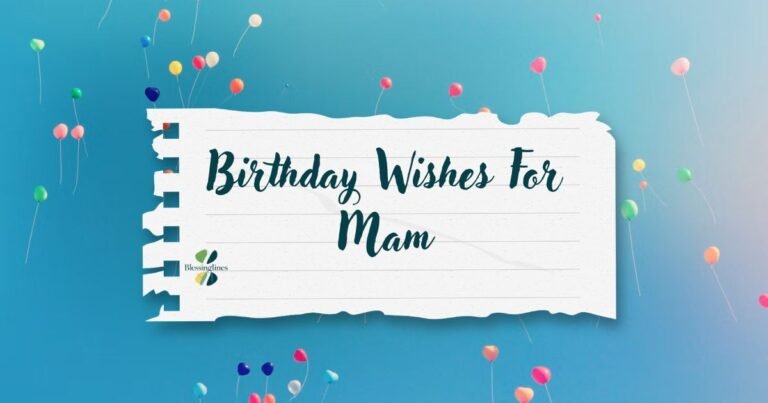 Birthday Wishes For Mam
