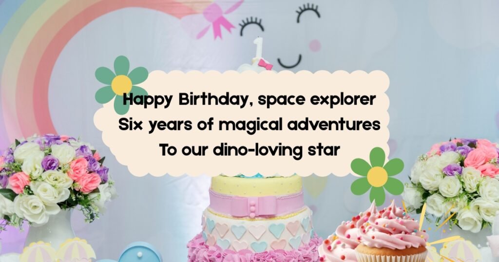 Happy 6th Birthday Wishes For Kids