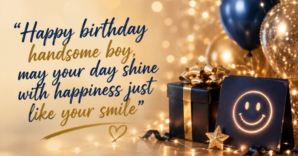 Happy Birthday Handsome