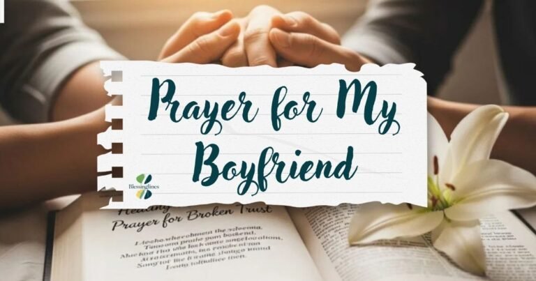 Prayer for My Boyfriend