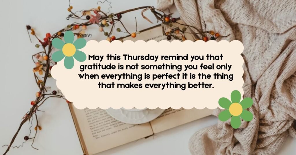 Thankful Thursday Blessings