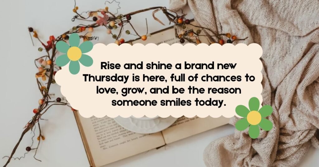 Thursday Morning Blessings