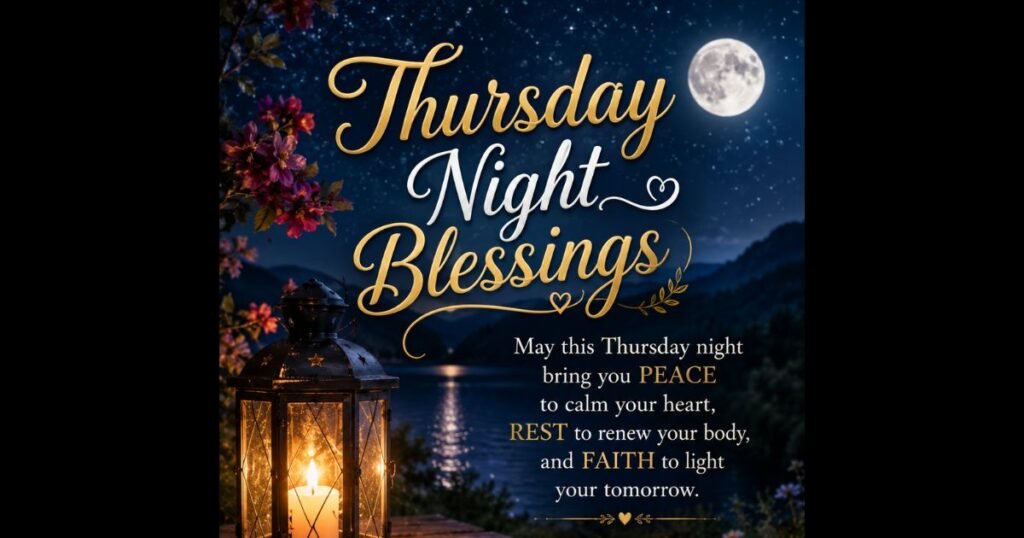 Thursday Night Blessings