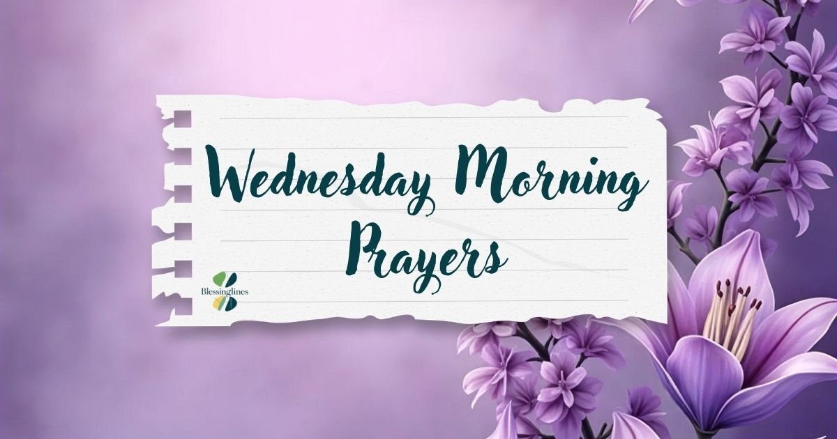 Wednesday Morning Prayers