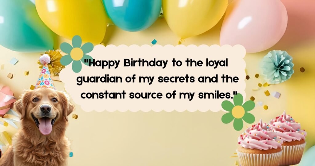 dog birthday quotes