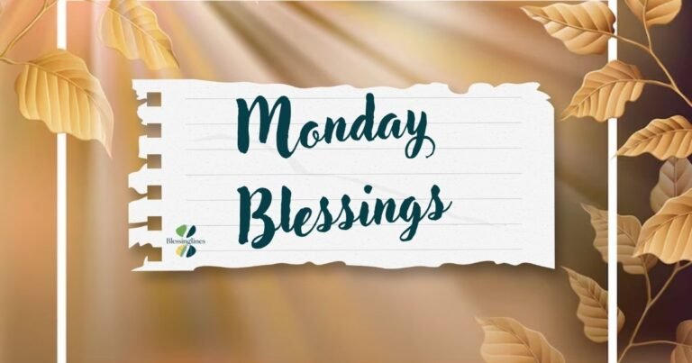 monday blessings