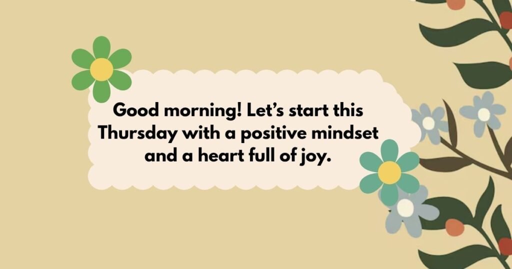 thursday morning blessings
