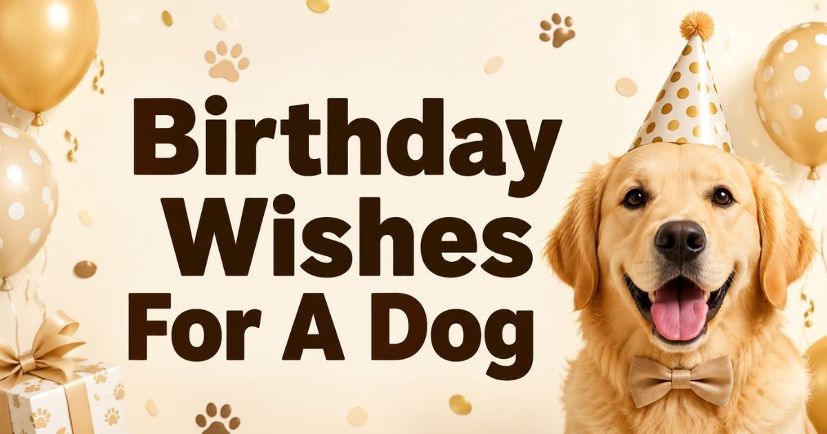 Birthday Wishes For A Dog