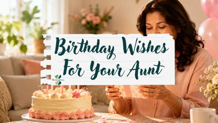 Birthday Wishes For Your Aunt