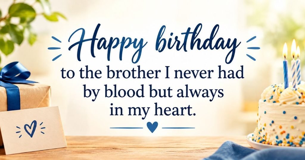 Birthday Wishes for Fraternal Friend