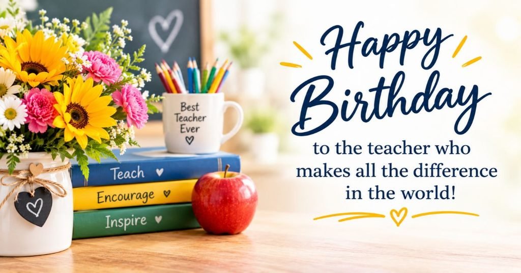 Birthday Wishes for Your Teacher