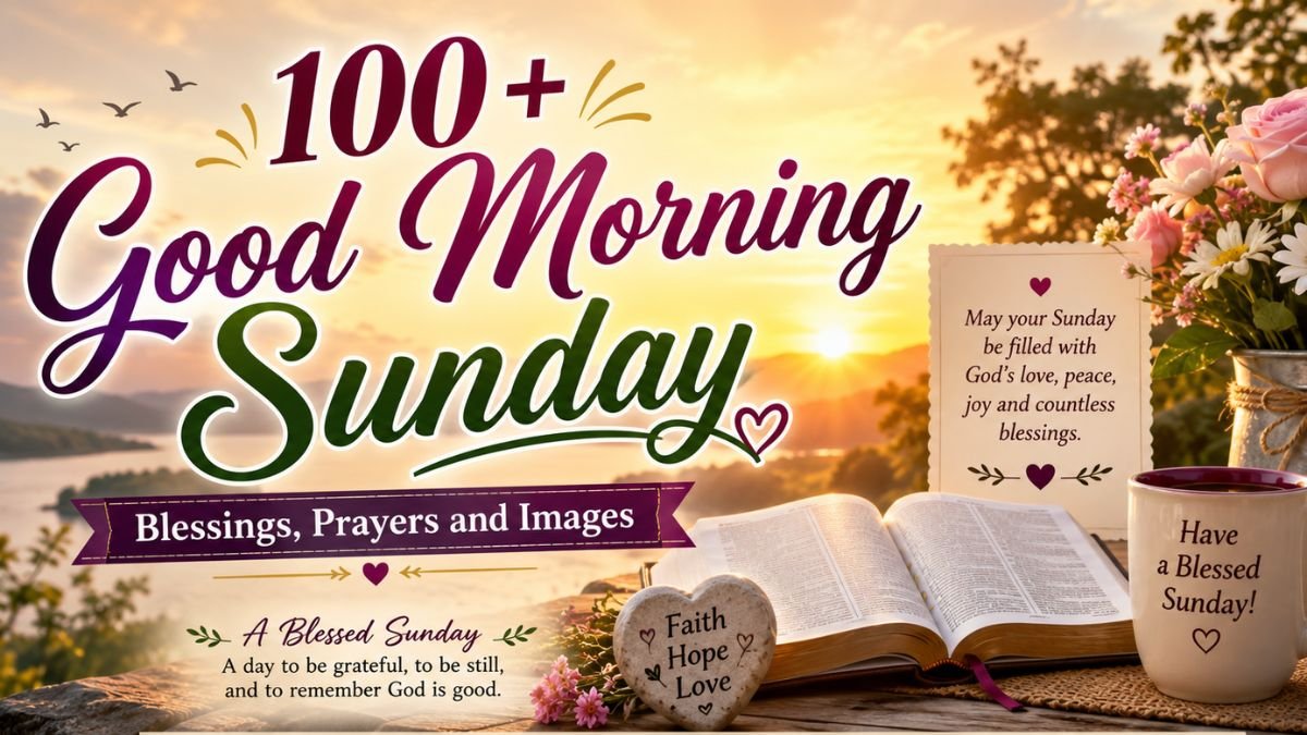 Good Morning Sunday Blessings