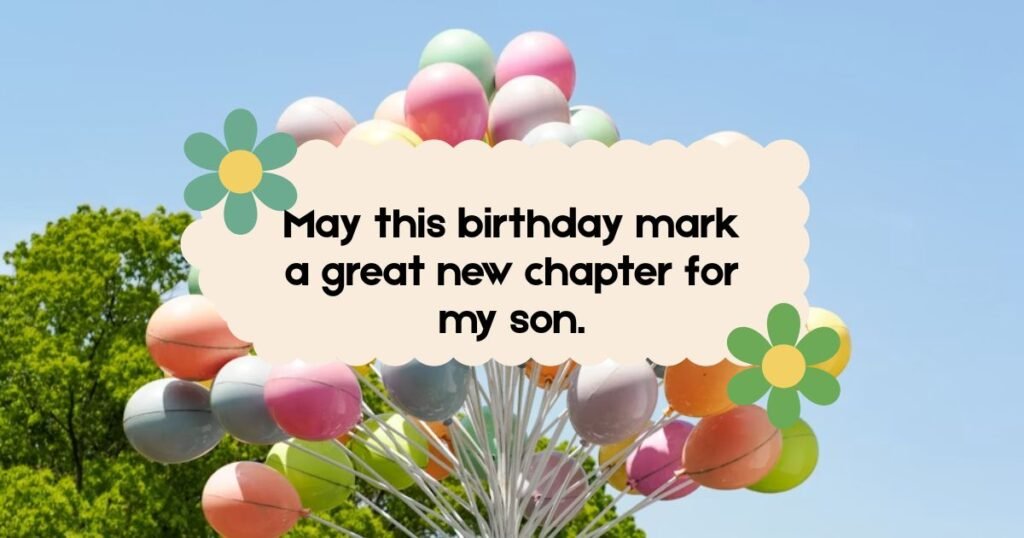 Happy Birthday to My Son Prayer