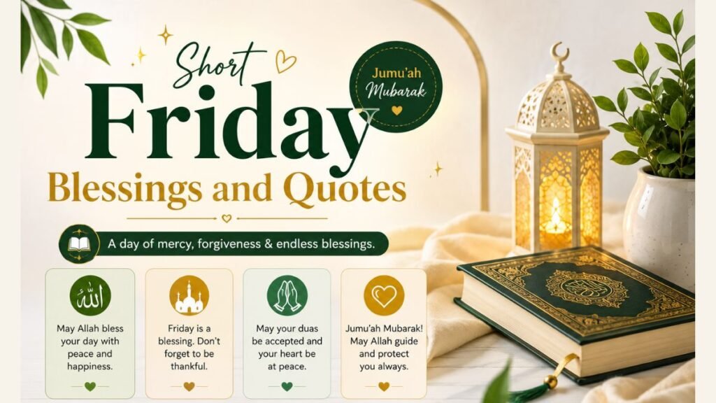 Short Friday Blessings
