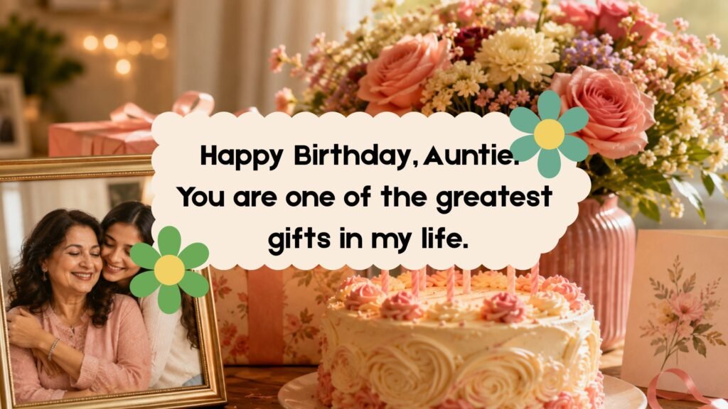 birthday message for aunt