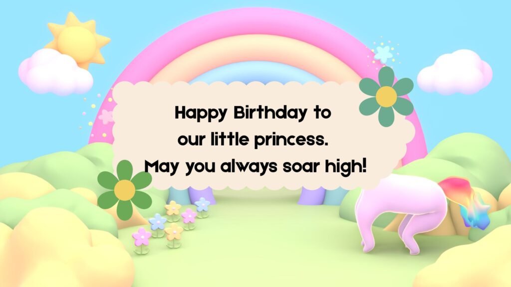 birthday wishes for baby girl