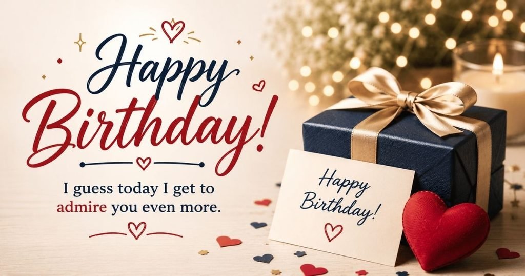 Flirty Birthday Wishes for Crush Male