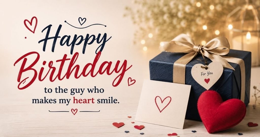 Romantic Birthday Wishes for Crush Male